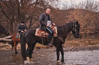 Fedor Emelianenko On A Horse