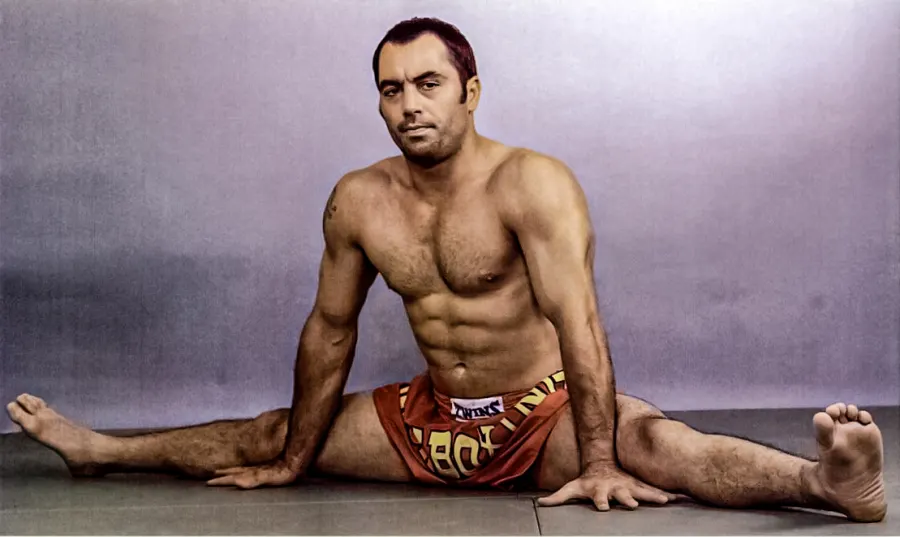Joe Rogan in Black Belt Magazine in 2002