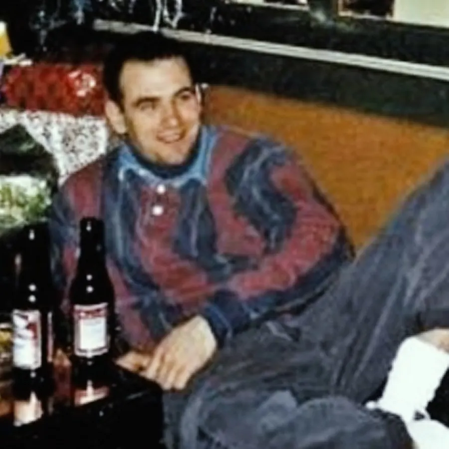 Dana White holding beer