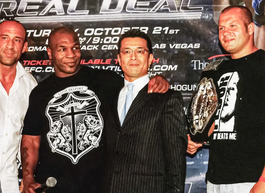 Mark Coleman, Mike Tyson, and Fedor Emelianenko