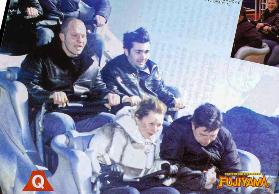 Fedor Emelianenko on a rollercoaster