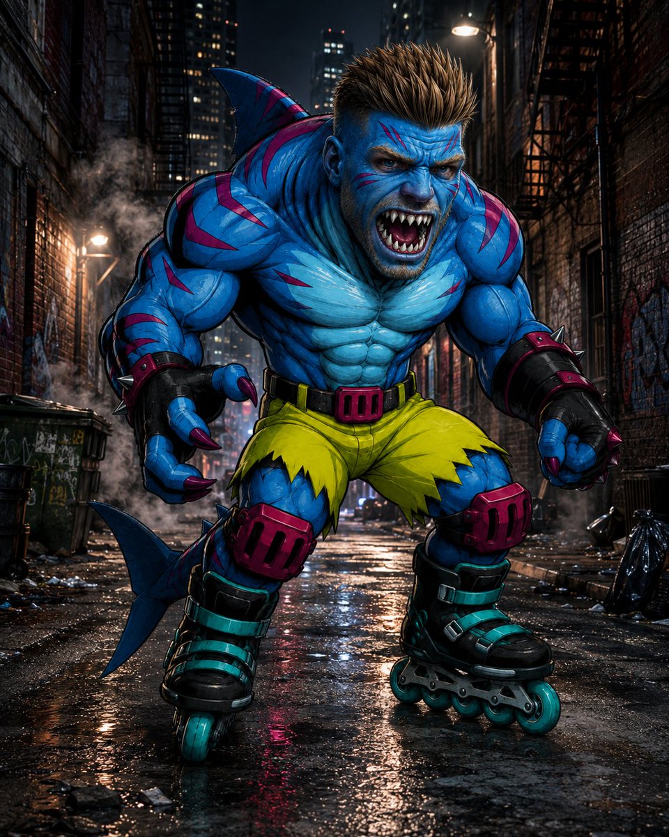 Dricus du Plessis compared to a Street Shark